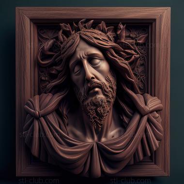 3D model st jesus (STL)